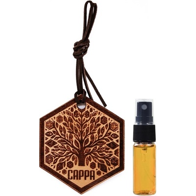 Aroma Leather set autovůně tree vanilla & sandalwood
