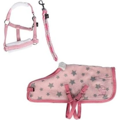 Set HKM Star Cuddle Pony rose with stars design – Zbozi.Blesk.cz