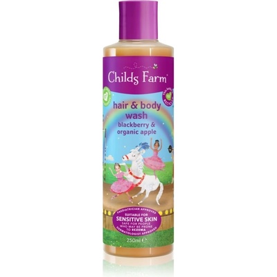 Childs Farm Hair & Body Wash mycí emulze na tělo a vlasy Blackberry & Organic Apple 250 ml