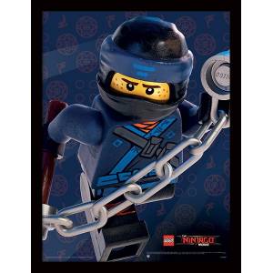 Lego Картина Lego Ninjago movie Jay в остъклена рамка (FP12053P)