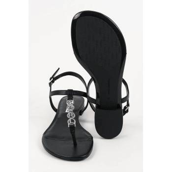 Karl Lagerfeld сандали обувки с равна подметка дамски кожени Alisso Ii (KL82516.000)