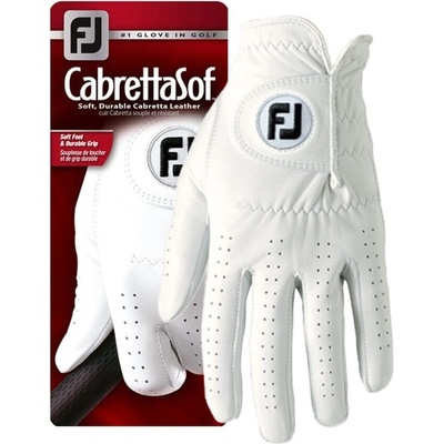 Footjoy CabrettaSof Mens Golf Glove Bílá Levá L – Zboží Mobilmania