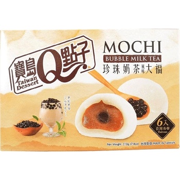 Q Brand Mochi mléčný čaj bubble tea 210 g