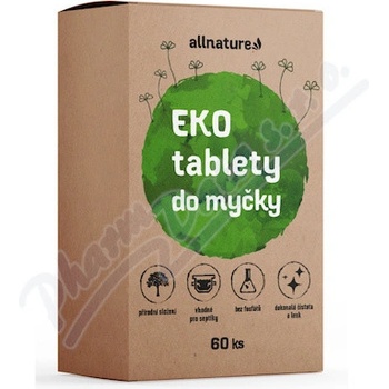 Allnature EKO tablety do myčky 60 ks