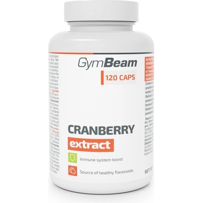 GymBeam Cranberry Extract 120 kapsúl