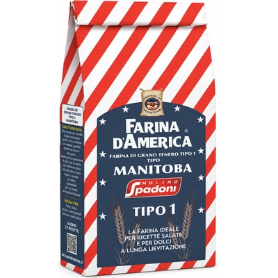 Molino Spadoni talianska múka Manitoba "1" 10 x 1 kg