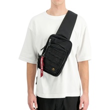 Alpha Industries taška na rameno Label Sling bag black čierna