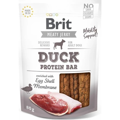 Brit Jerky Duck Protein Bar 12 x 80 g