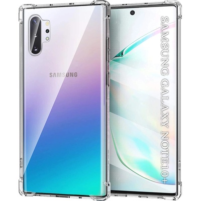 Techsuit Shockproof Clear Silicone Samsung Galaxy Note 10 Plus 4G / Note 10 Plus 5G priehľadný KF2317827
