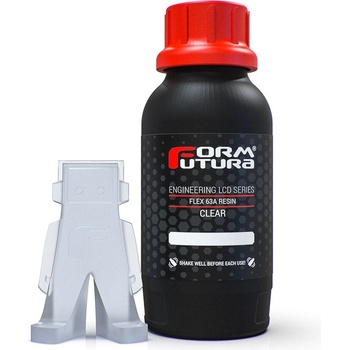 FormFutura LCD смола FormFutura Engineering LCD Resin Flex 63A, 0.5 kg, Clear