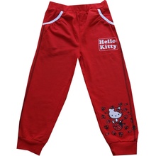 Helllo Kitty tepláky bavlněné červené