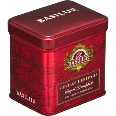 BASILUR Ceylon Heritage Royal Breakfast Tea plech 50 g