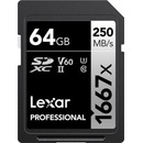 Lexar SDXC UHS-II 64GB LSD64GCB1667