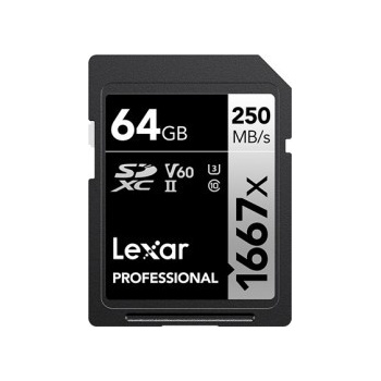 Lexar SDXC UHS-II 64GB LSD64GCB1667