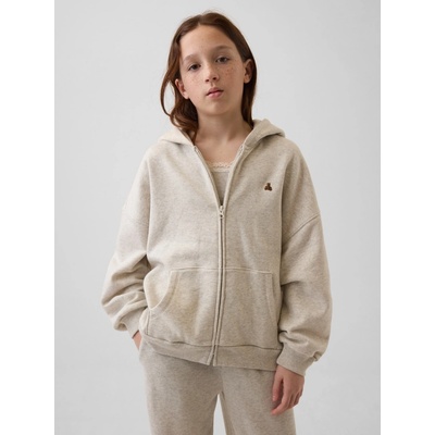 GAP detská oversize mikina VintageSoft Sivá