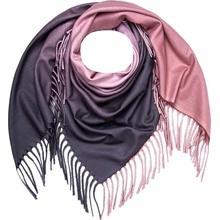 Biju Dámský hřejivý šátek šedo-růžový 7200800-4