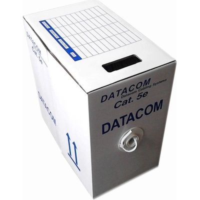 Datacom 12101 FTP, Cat5e, LSOH, 305m, šedý