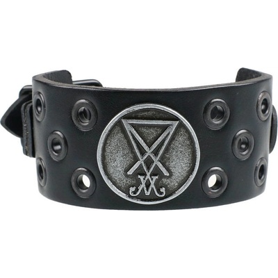 Leather & Steel Fashion náramek unisex ring black LSF1 65