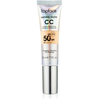 Topface CC krém s SPF50 Natural Glow 03 Warm Linen 30 ml