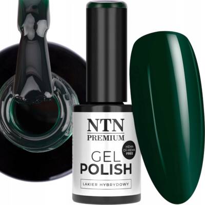 NTN Premium Hybridní lak na nehty NTN 5g After Midnight Collection Zelený Č.71