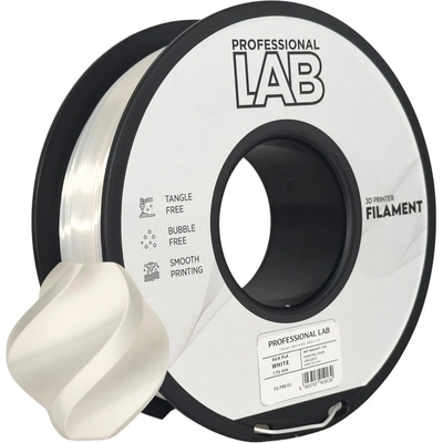 Professional Lab FG-P89-E1, 3D филамент, PLA Silk, 1, 75mm, 1000g, Бял (White) (FG-P89-E1)