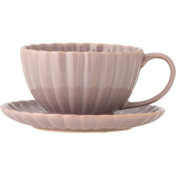 Bloomingville Светлорозова глинена чаша за капучино 220 ml Latina - Bloomingville (82061906)