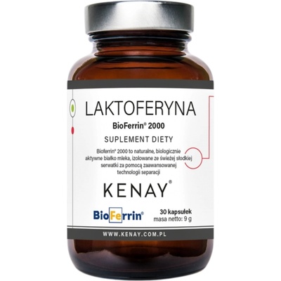 Kenay BioFerrin Lactoferrin 2000 30 kapsúl