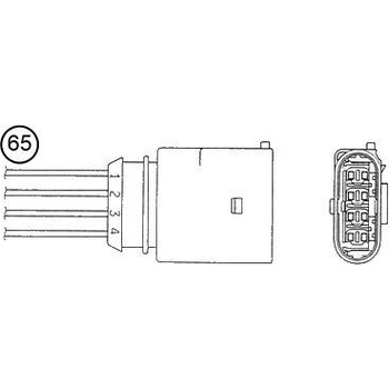 Lambda sonda NGK OZA659-EE64
