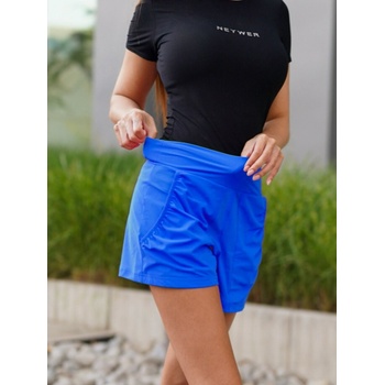 Neywer Dámské funkční elastické sportovní šortky EG233 modré