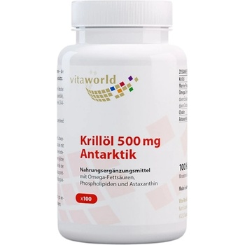 Image 1 of vitaworld Krill Oil Antarctica 500 mg [100 Гел капсули]