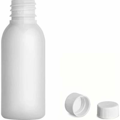 Via Plastová lahvička bílá s bílým uzávěrem 35 ml