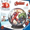 RAVENSBURGER 3D Puzzleball svítící Marvel: Avengers 73 ks