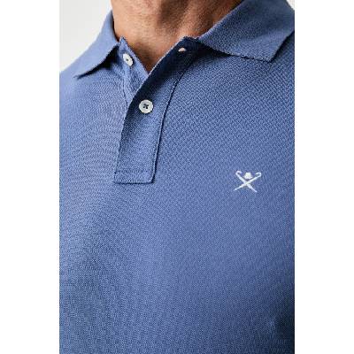 Hackett London тениска с яка мъжка от памук (HM5600203)