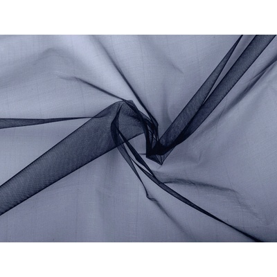 Organza tuhá dekorační Varianta: 10 modrá tmavá 41431/76901/255769