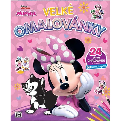 Omaľovanka veľká Minnie