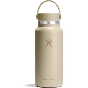 Hydro Flask Термо бутилка Hydro flask Wide Mouth With Flex Cap 2.0 Insulated bottle - Oat - размер 946 ml (533-1085-3711)