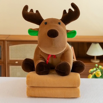 EmonaMall Плюшена играчка 55см, с одеяло 160x105см EmonaMall - Код W5699 (W5699)