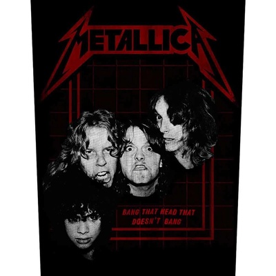 Nažehlovačka Metallica - Bang That Head