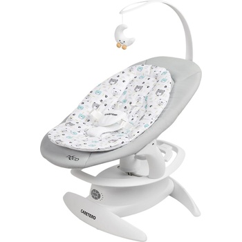 Caretero Шезлонг и люлка 2 в 1 Caretero - Rocker Noco, сив (TERO-8011)