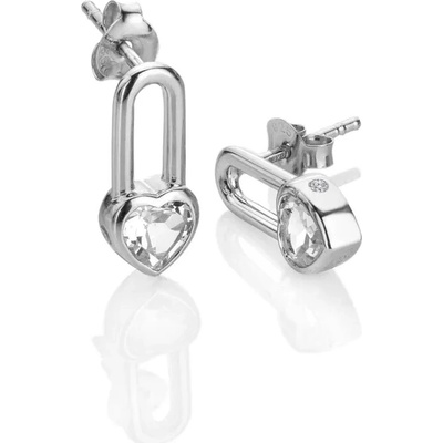 Hot Diamonds Stříbrné náušnice Solitaire DE879