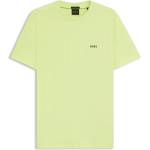 Boss Тениска Boss Mens BOSS GREEN T-Shirt with Logo Design Stretch Cotton - Lime 337