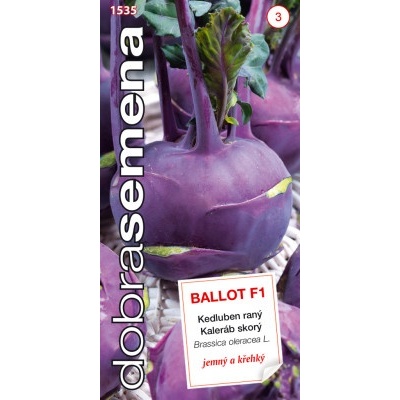 Dobrá semená Kaleráb modrý - Ballot F1 raný 40s