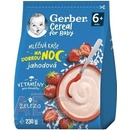 Gerber Cereal mléčná kaše jahodová Dobrou noc 230 g