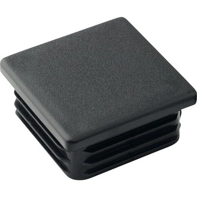 Záslepka 50x50 mm čierna 4 ks
