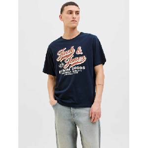 JACK & JONES Тениска jjelogo tee ss o-neck 2 col aw25 sn (122795354782227)