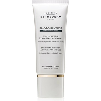 Institut Esthederm Photo Reverse Brightening Protective Anti-Dark Spots Face Care озаряваща защитна грижа против пигментни петна с висока UV защита SPF 50+ 50ml