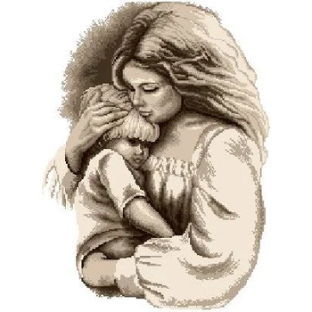 Image 1 of Казанлъшки гоблени Гоблен Майчина ласка Puppets (Унгарски)