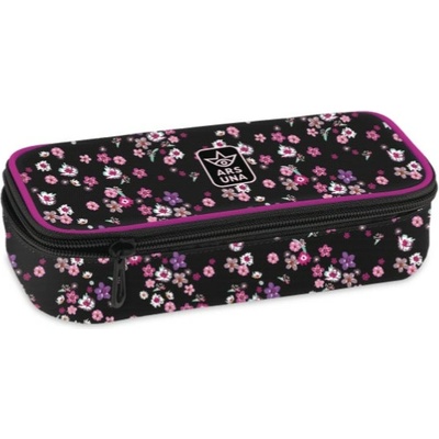 Ars Una Голям объл несесер Ars Una Pearl Blossom Black (56163773)