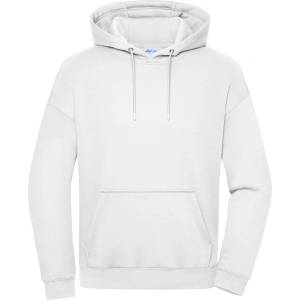 Daiber 8052 / Унисекс суичър с качулка - бял xxl (02805200105)