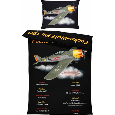 Impar Obliečky FockeWulf Fw 190 140x200 70x90